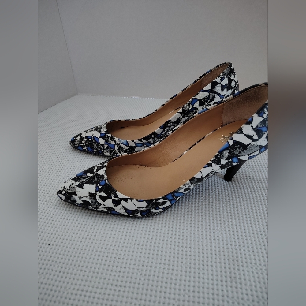Joe's Jeans Rudy Stylish Women's Geometric Print Heels Size 8.5
